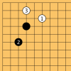 4-4 low approach continuation.